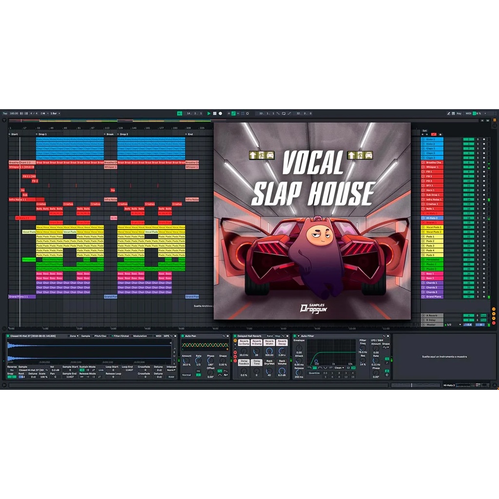 Jual Dropgun Samples Vocal Slap House WAV - samplepack membuat musik ...