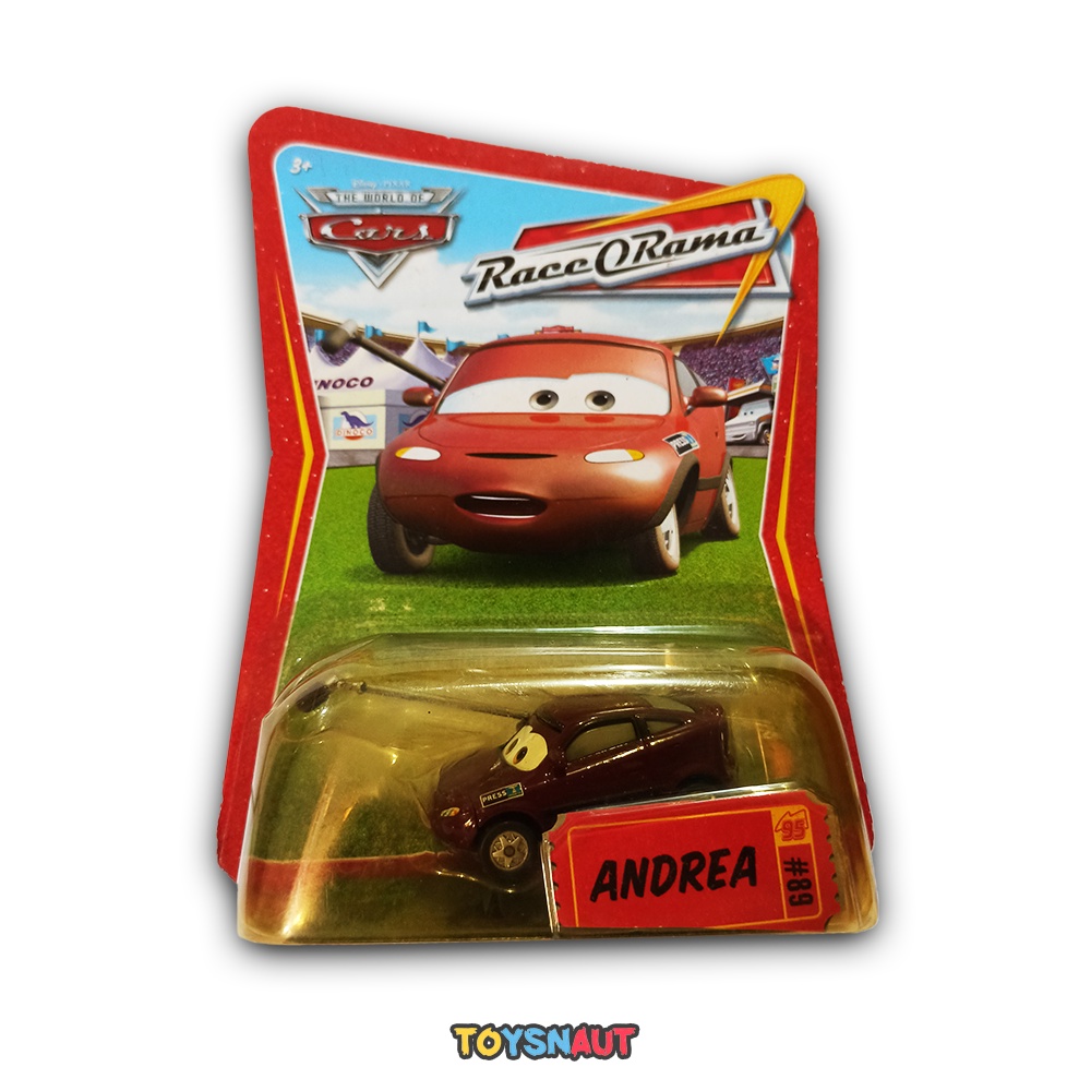 Jual Mattel Disney Pixar Cars 1/55 Andrea Race O Rama Diecast | Shopee ...