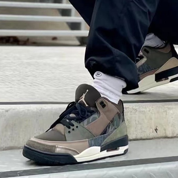 Jordan 3 Retro Patchwork Camo