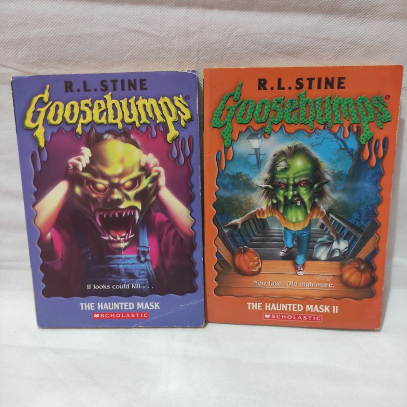 Jual Goosebumps Rlstine The Haunted Mask I And Ii English Version Shopee Indonesia