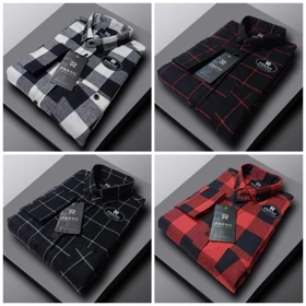 Kemeja Flanel Impor Lengan Panjang Pria Wanita Premium Distro HOT PRODUK