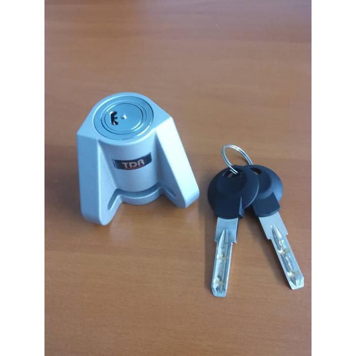 Jual Kunci Gembok Cakram Pengaman Motor TDR/ Triangle Disc Lock ...