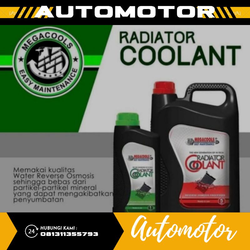 Jual Megacool Coolant Pendingin radiator Galon 5 liter | Shopee Indonesia