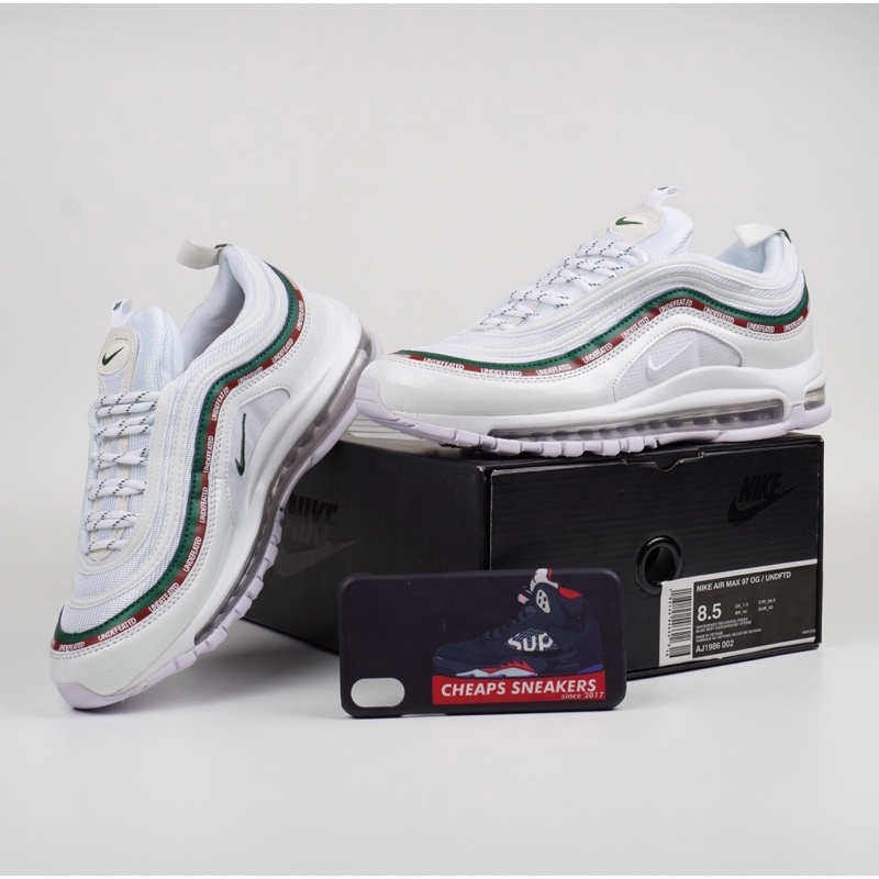 Sepatu Air Max Blancas Originales Nike Air Max 97 X Undefeated White