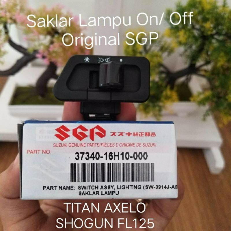 Jual Tombol Lampu On Off Titan Axelo Shogun Fl Saklar Lampu On Off Original Suzuki Asli Sgp