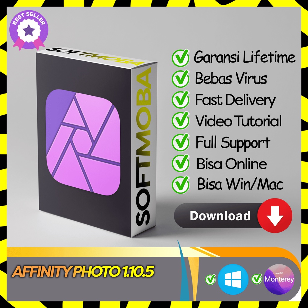 Jual Affinity Photo For Win/Mac Terbaru Full Version | Shopee Indonesia