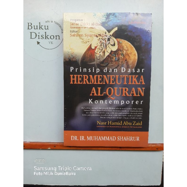 Jual Buku Origional Prinsip Dan Dasar Hermeneutika Al-Quran Kontemporer | Shopee Indonesia