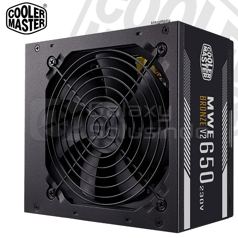 Jual Cooler Master MWE 650 650Watt V2 230V 80+ 80 PLUS Bronze | Shopee ...