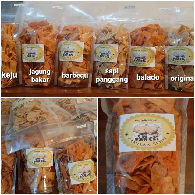 Jual Keripik Kebab 250 Gr Shopee Indonesia