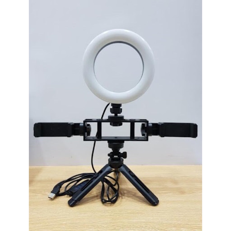 Jual Ringlight Led Cm Lampu Make Up Vlog Tiktok Youtube Shopee Indonesia