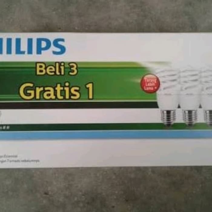 Jual Lampu Tornado Philips 20 Watt 20w 20 W 20watt Beli 3 Gratis 1 ...