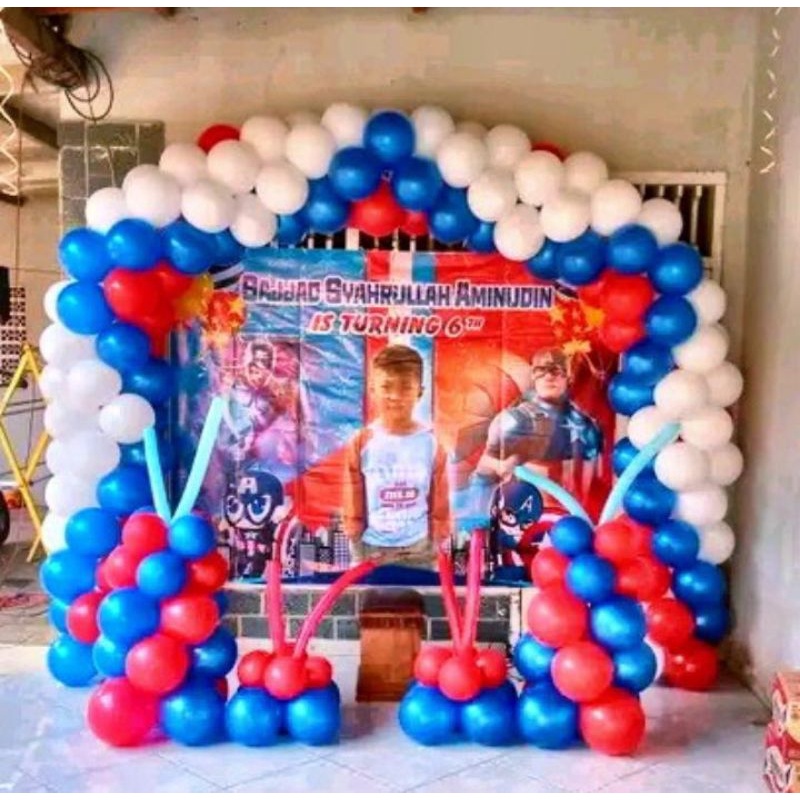 Jual jasa dekorasi balon ultah launcing khitan dan gran opening toko