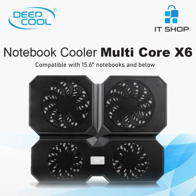 Jual Deepcool MULTI CORE X6 Notebook Cooler | Shopee Indonesia