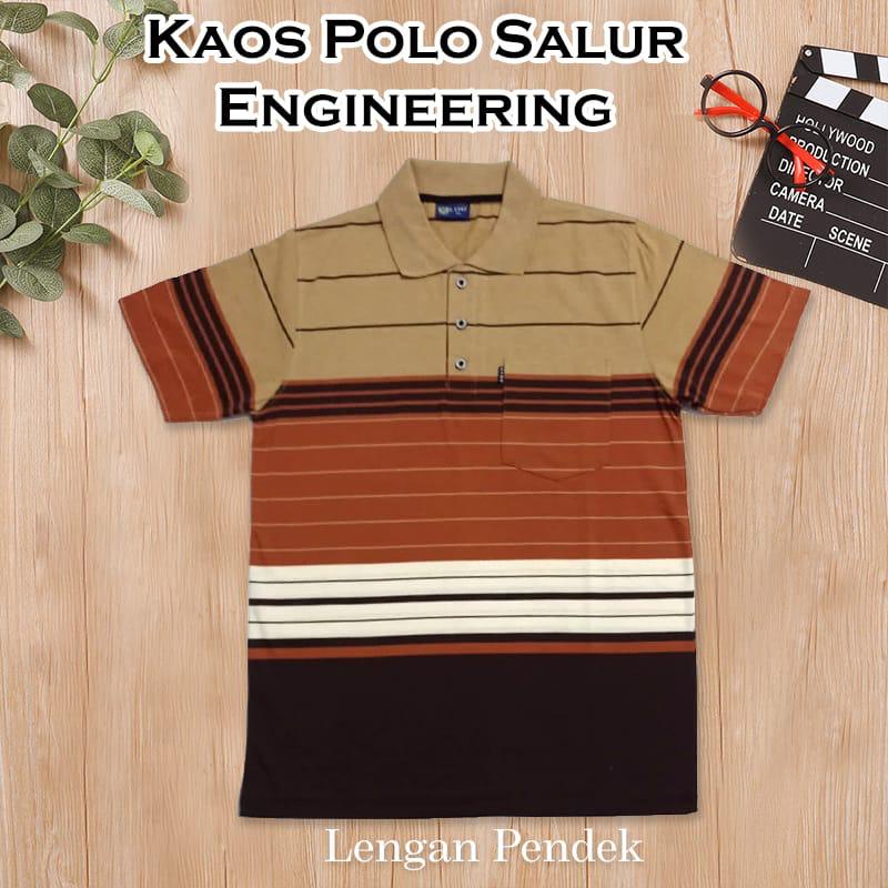 Jual Liso Wear Kaos Kerah Salur Motif Dewasa Saku Polo Shirt Stripe