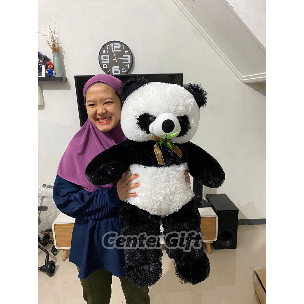 Jual Boneka Panda Boneka Beruang Rumput Berdiri T65CM XL | Shopee Indonesia