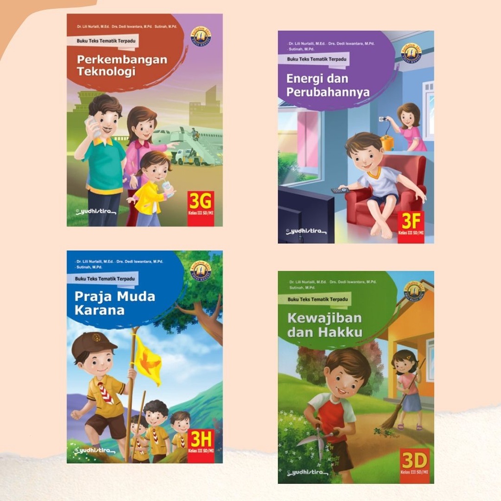 Jual Tematik Terpadu Yudhistira Kelas 3 SD/MI Kurikulum 2013 Edisi ...