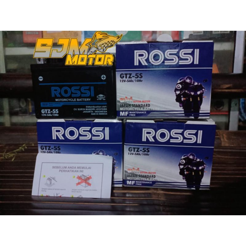 Jual Aki kering Honda Yamaha GTZ GTZ5S GTZ aki kering Rossi motor