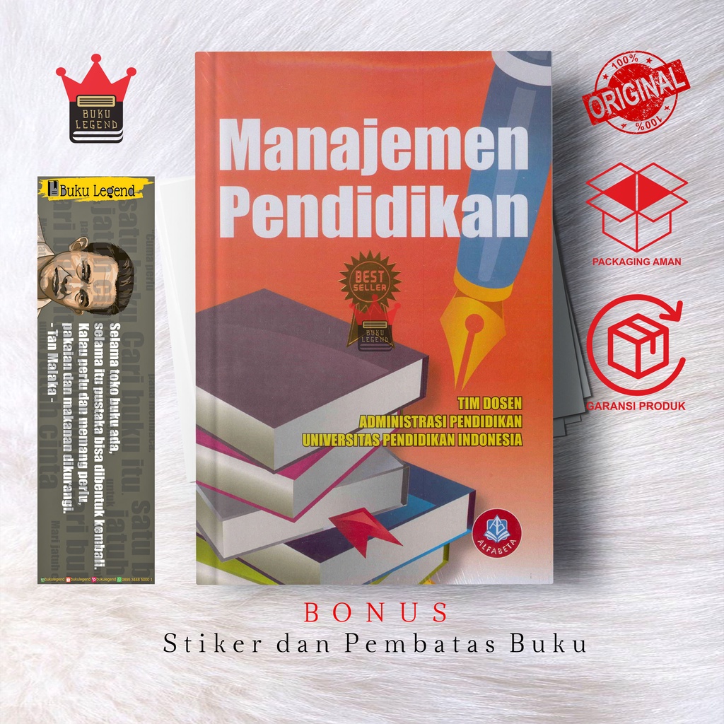 Jual Buku Manajemen Pendidikan Tim Dosen Upi Shopee Indonesia 0599