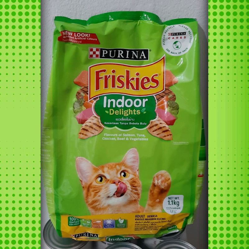 Jual FRISKIES ADULT INDOOR DELIGHTS 1,1KG | Shopee Indonesia