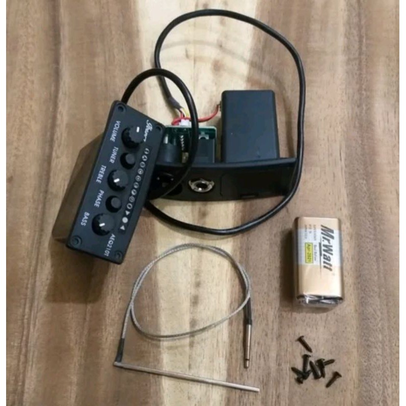 Jual Preamp Equalizer Ibanez AEQ 210T Tonabnehmersystem Not Fishman