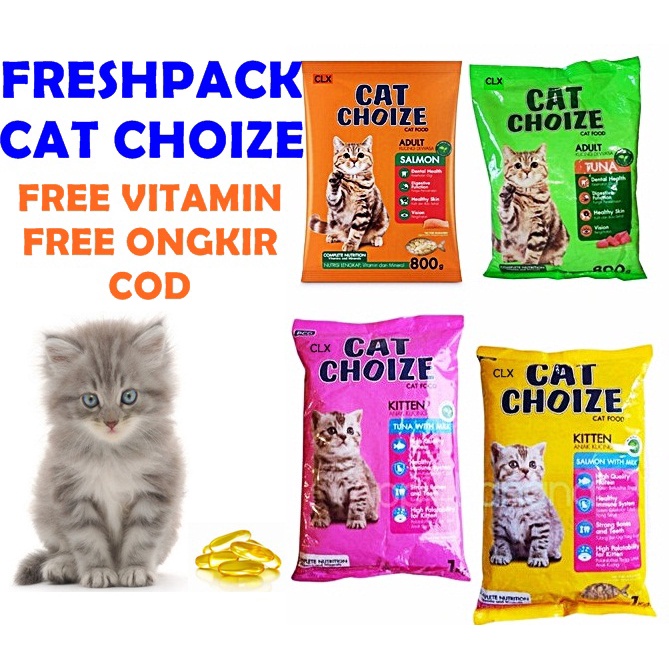 Jual [aquaBRIZZ] Makanan Kucing Cat Choize Cat Choice Adult Tuna ...