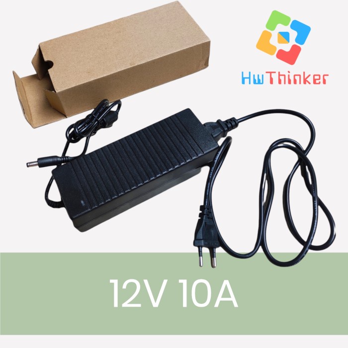 Jual Switching Power Supply Adaptor Adapter AC/DC DC 12V 10A for LED ...