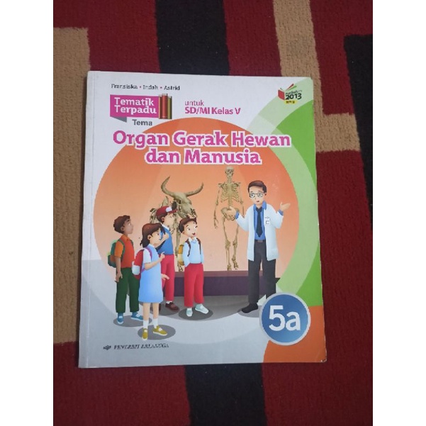 Jual BUKU BEKAS TEMATIK TERPADU KELAS 5 SD JILID 5A ERLANGGA KURIKULUM ...