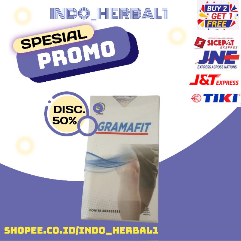 Jual 100 Asli Gramafit Herbal Asli Original Obat Nyeri Vitamin Sendi