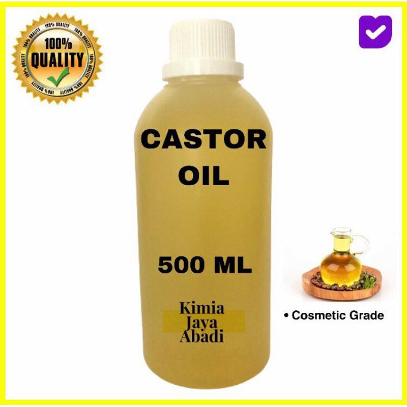 Jual Castor Oil / Minyak Jarak Murni / Pure Castor Oil 500 ML | Shopee ...