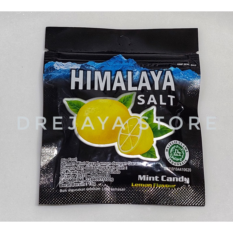Jual Permen Himalaya Salt Mint Candy Lemon Flavour | Shopee Indonesia