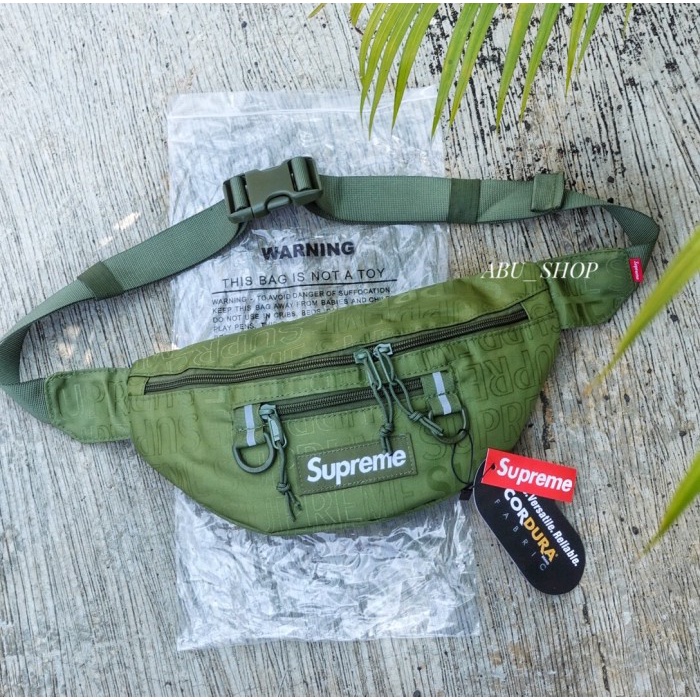 Supreme waist bag  Tas pria, Gaya model pakaian, Tas pinggang