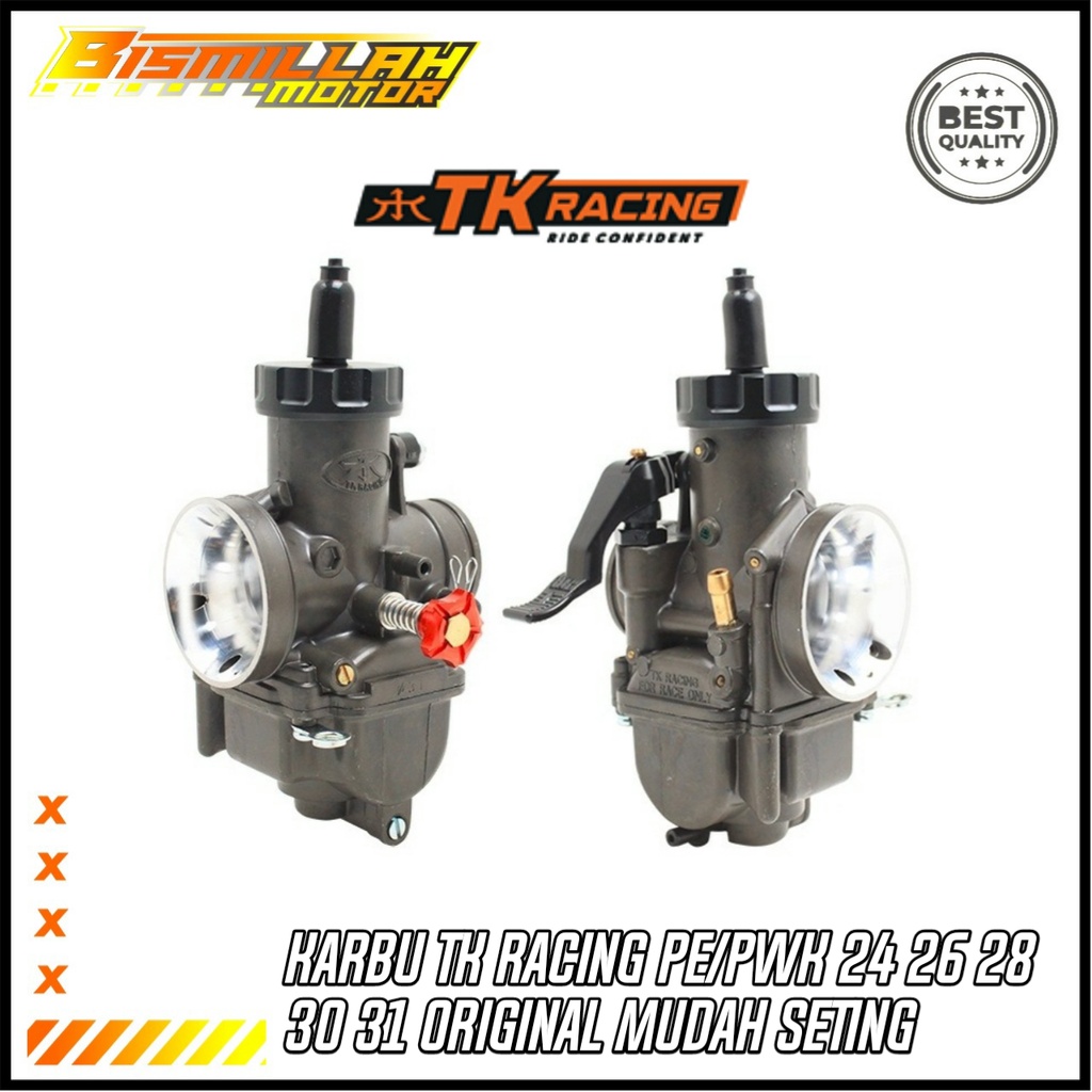 Jual KARBU PE 24 KARBURATOR PE 24 MERK TK RACING ORIGINAL MUDAH SETING ...