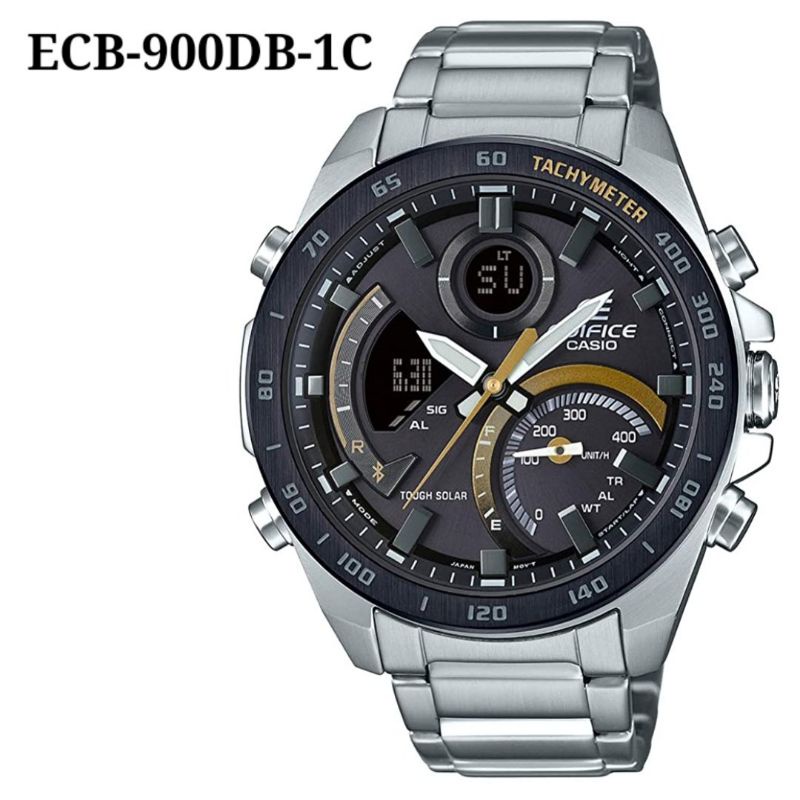 Jual TERBARU !! Jam tangan pria Edifice ECB-900DB-1C ORIGINAL FREE Box ...