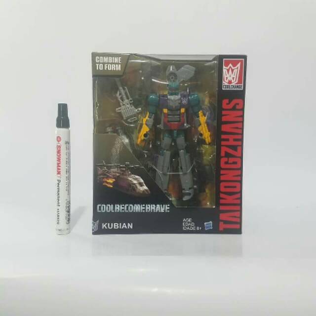 Jual Mainan action figure Transformer alpha bravo Taikongzhan kubian ...