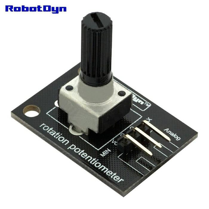 Jual Rotation Potentiometer Analog 10Kohm Module Potensio Potensiometer ...