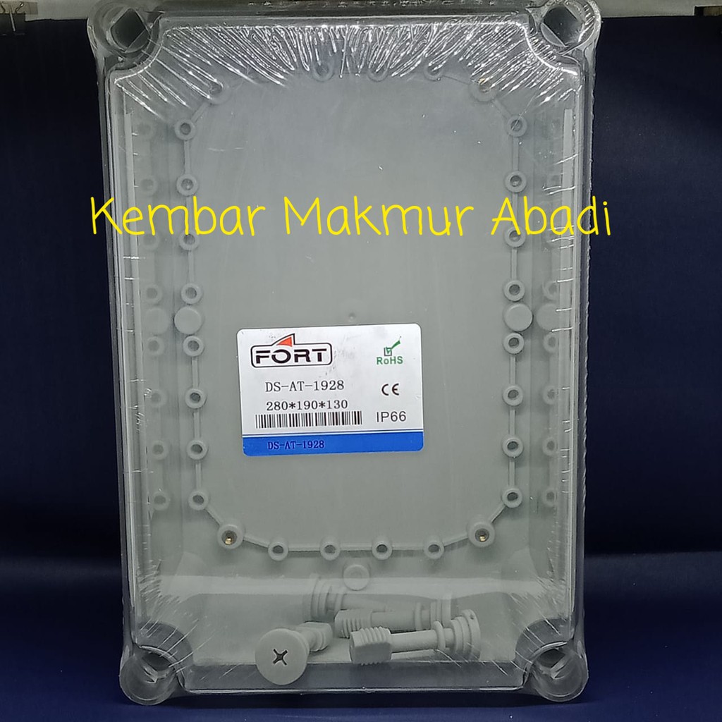 Jual DURADUS 280X190X130mm TRANSPARAN/BOX PANEL DSAT-1928 JUNCTION BOX ...