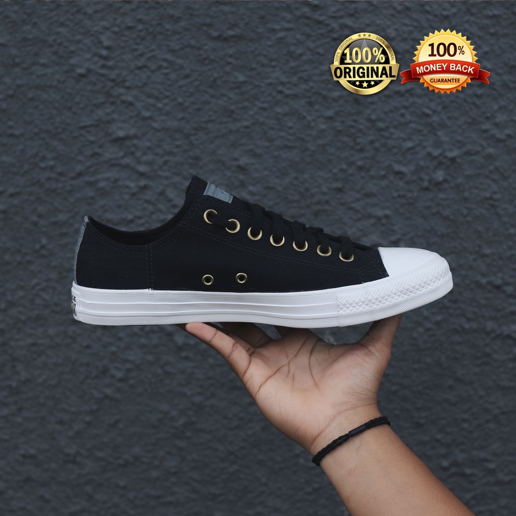 Jual Converse Chuck Taylor All Start Pattern Mason Black - Garansi Uang ...