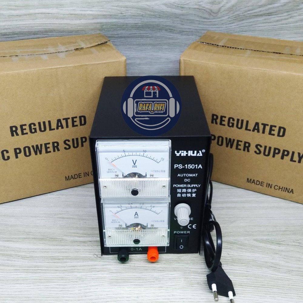 Jual POWER SUPPLY HP MERK YIHUA TYPE PS1501A (MANUAL/ANALOG) Shopee