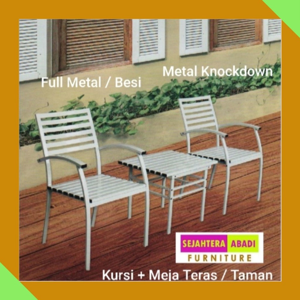 Jual Kursi Besi Meja Besi Kursi Teras Kursi Taman Besi Kursi Taman