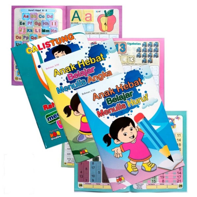 Jual Buku Anak Hebat Belajar Membaca Menulis Berhitung Calistung Full