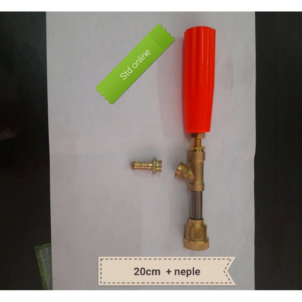 Jual Dijual stik cuci motor 20cm dan neple Murah | Shopee Indonesia