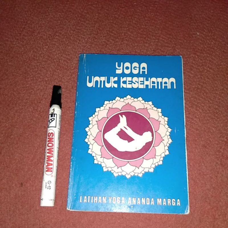 Jual Buku Yoga Untuk Kesehatan Latihan Yoga Ananda Marga | Shopee Indonesia