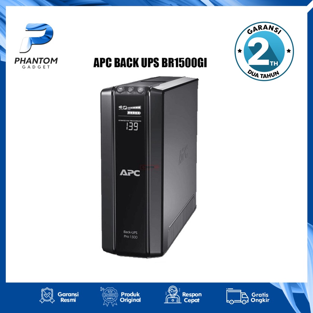 Jual UPS APC Power-Saving Back-UPS Pro 1500W 230V BR1500GI - Garansi 2 ...