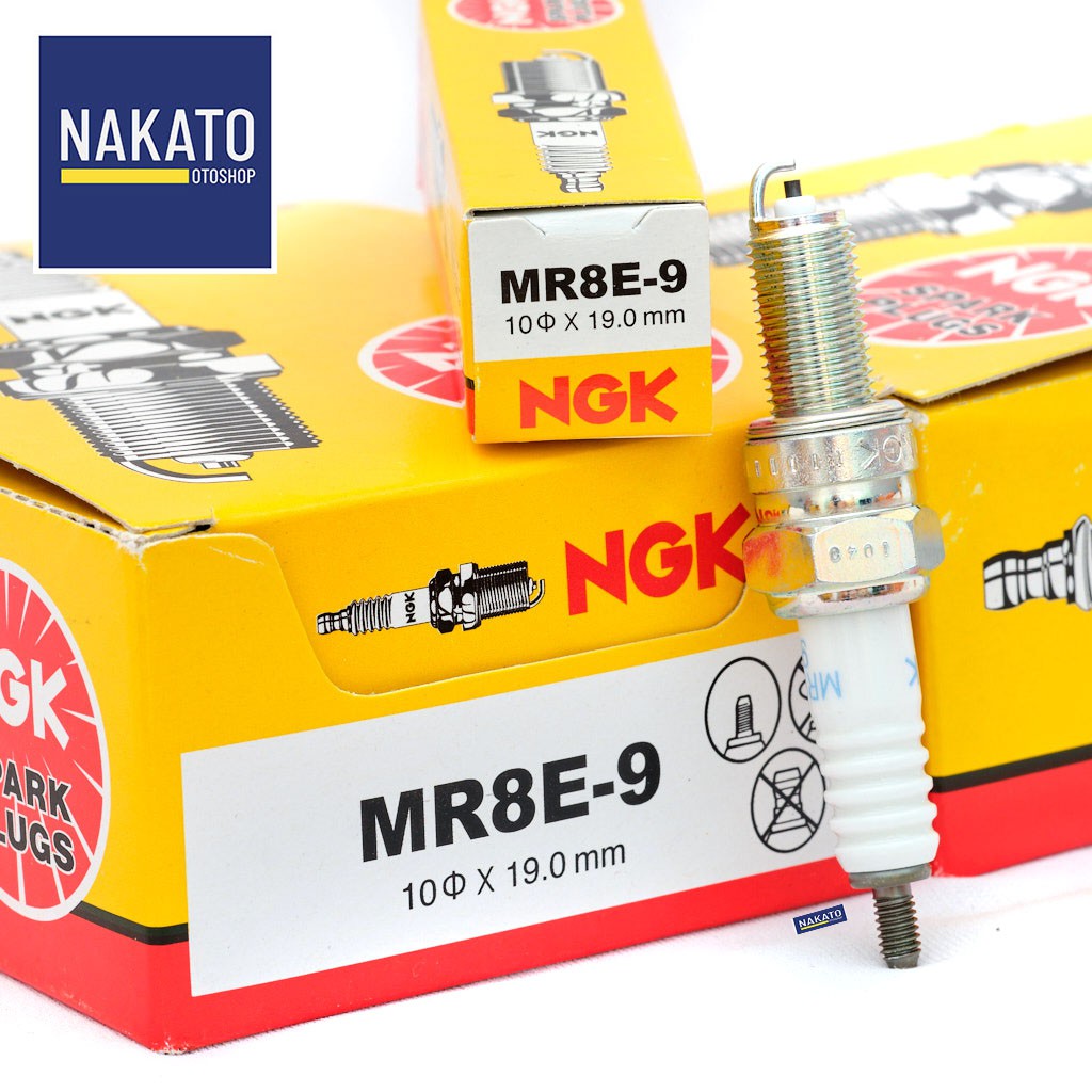 Jual [SATUAN] Busi Motor NGK MR8E-9 ASLI R15 v3 Satria Injeksi GSX-R ...