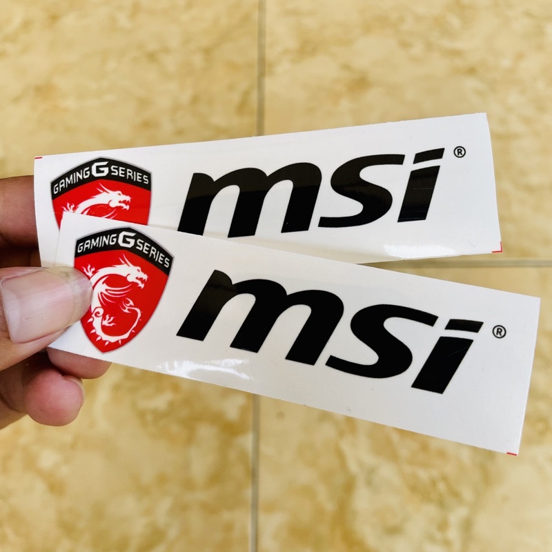 Jual Stiker MSI hp Gaming game vynil anti air - soundbalapblitar ...
