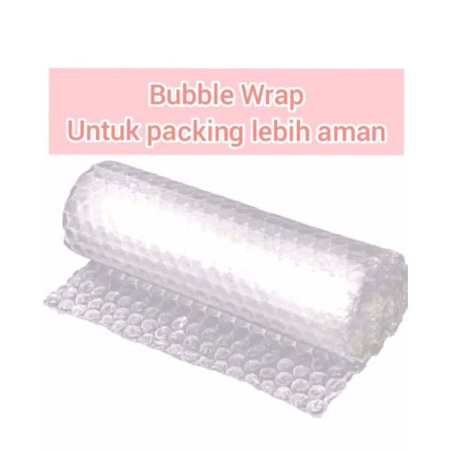 Jual Biaya tambah Bubble Wrap Shopee Indonesia