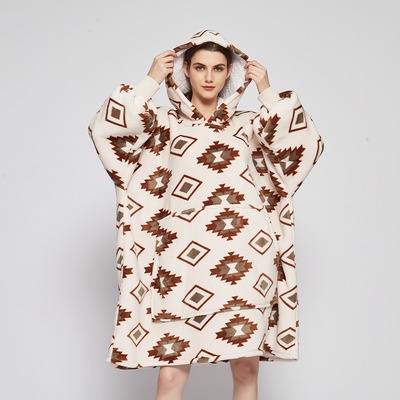 Jual Giant Blanket Hoodie Women Sweatshirts Luminous Fleece