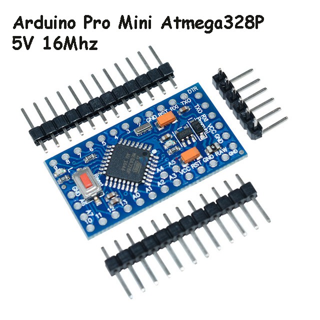Jual Arduino Pro Mini 5v 16MHz ATMEGA328P ATMEGA328 ATMEL | Shopee ...