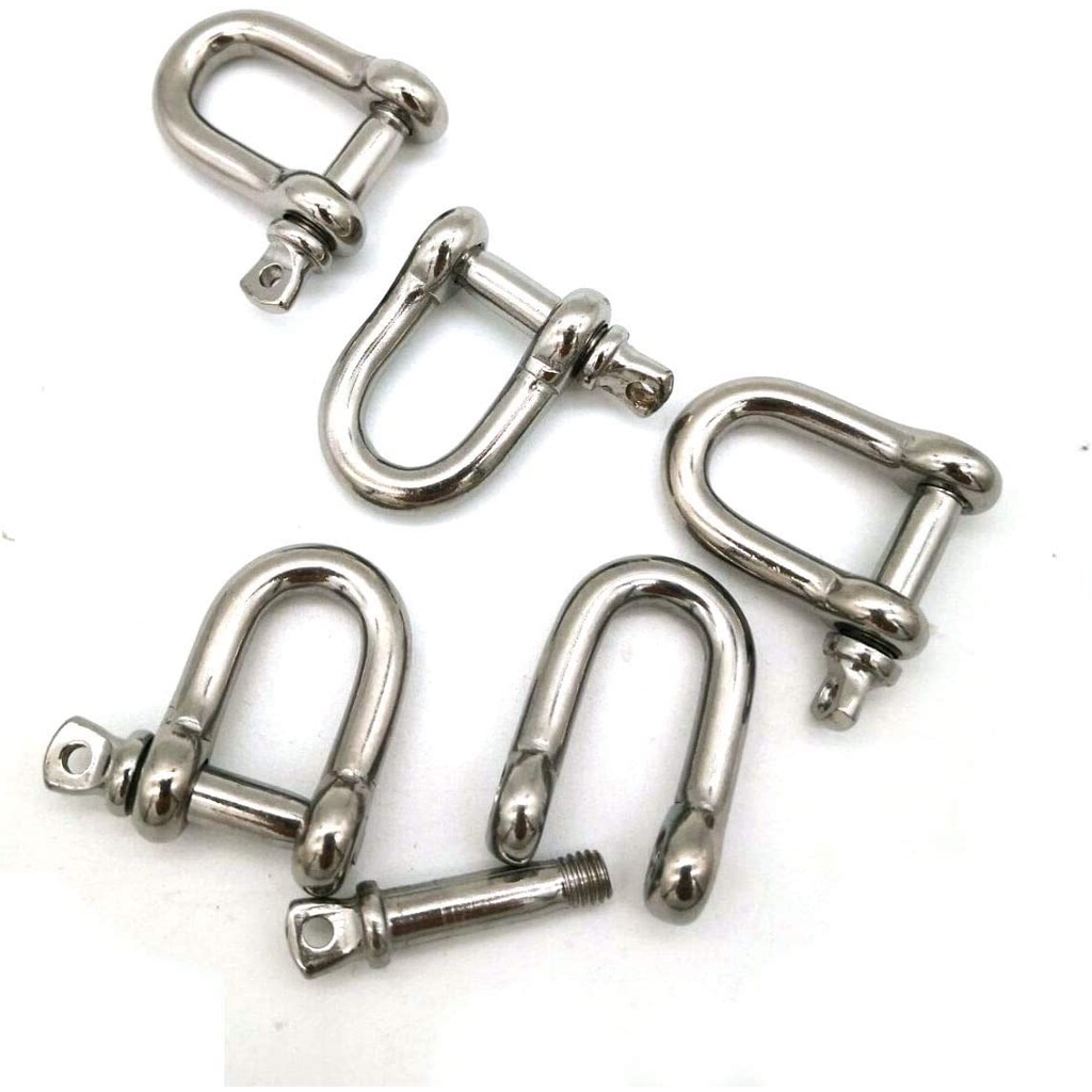 Jual Clamp Shackle 1/2 inch Klem Segel D 12 mm Sambungan Rantai Sling ...