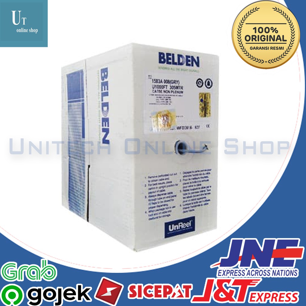 Jual KABEL BELDEN CAT-6 USA ORI (BOX) | Shopee Indonesia